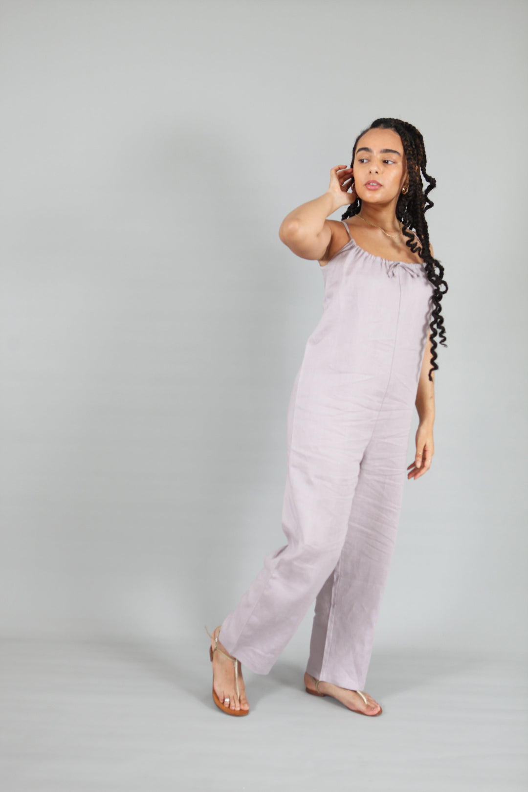 Bonnie Linen Jumpsuit for Women - gallery