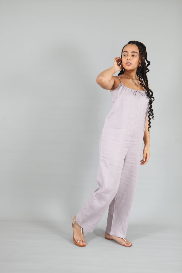 Bonnie Linen Jumpsuit for Women - gallery