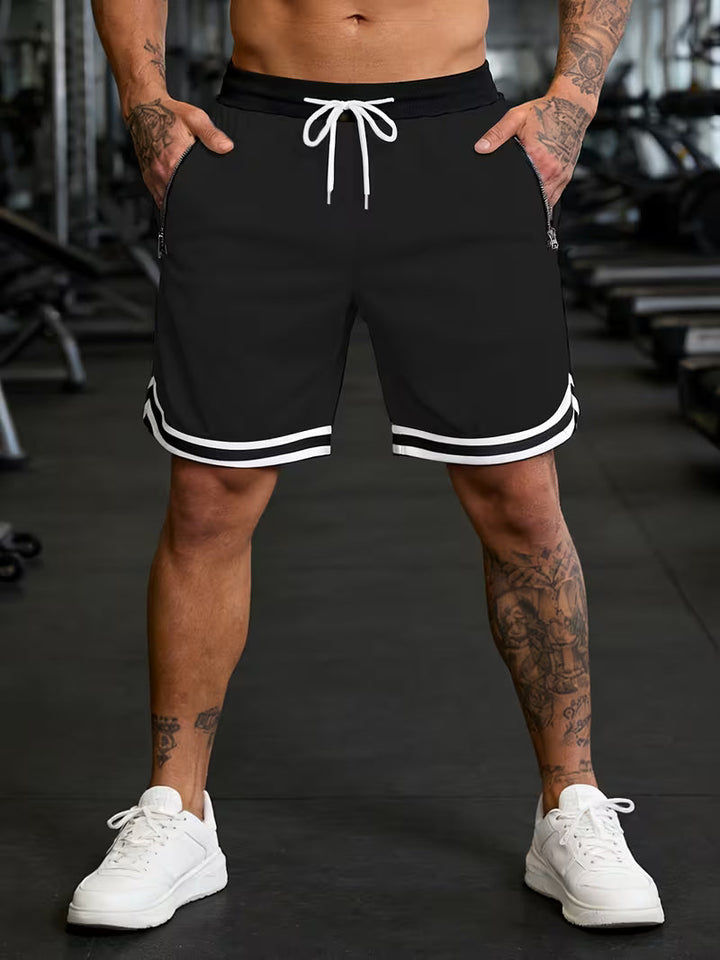 Airflow Zip Pocket Basketball Shorts for Men - gallery