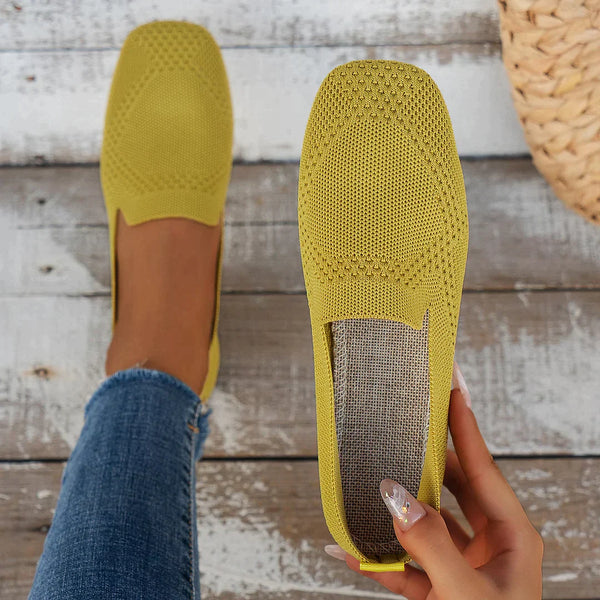 Classic Round Toe Ballet Flats - Versatile Everyday Shoes
