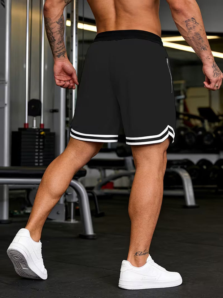 Airflow Zip Pocket Basketball Shorts for Men - gallery