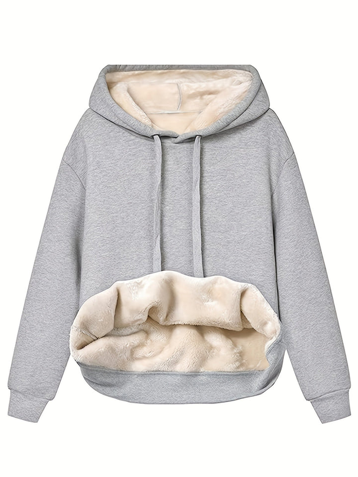 Calliope Fleece Hoodie - Snug Winter Warmth for Women