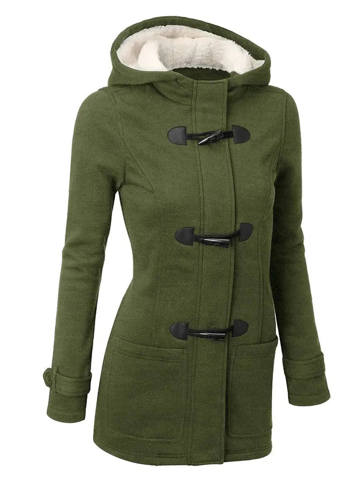 Longline Insulated Winter Coat with Cosy Lining for Women