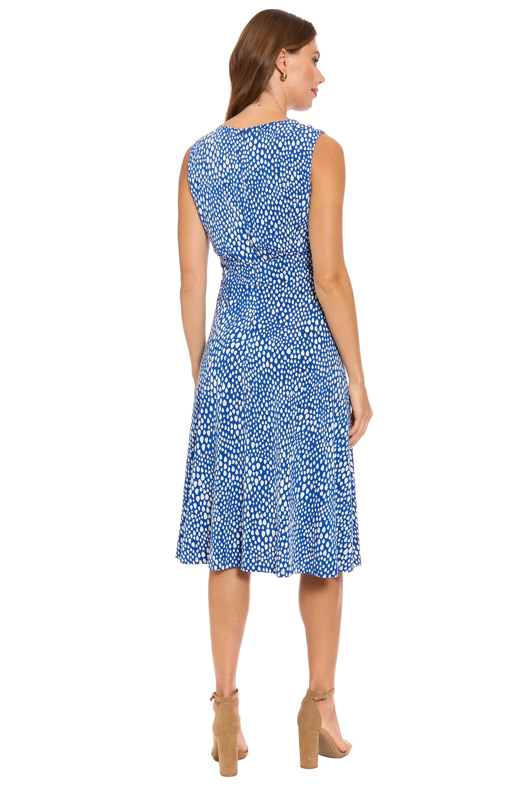 Kirby Inset Waist Dress in Mini Tear Drops for Women - gallery