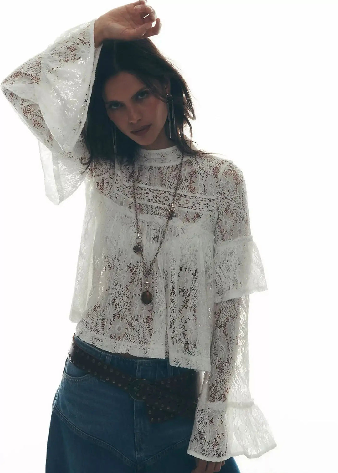 Lilabeth Lace Top for Women - gallery
