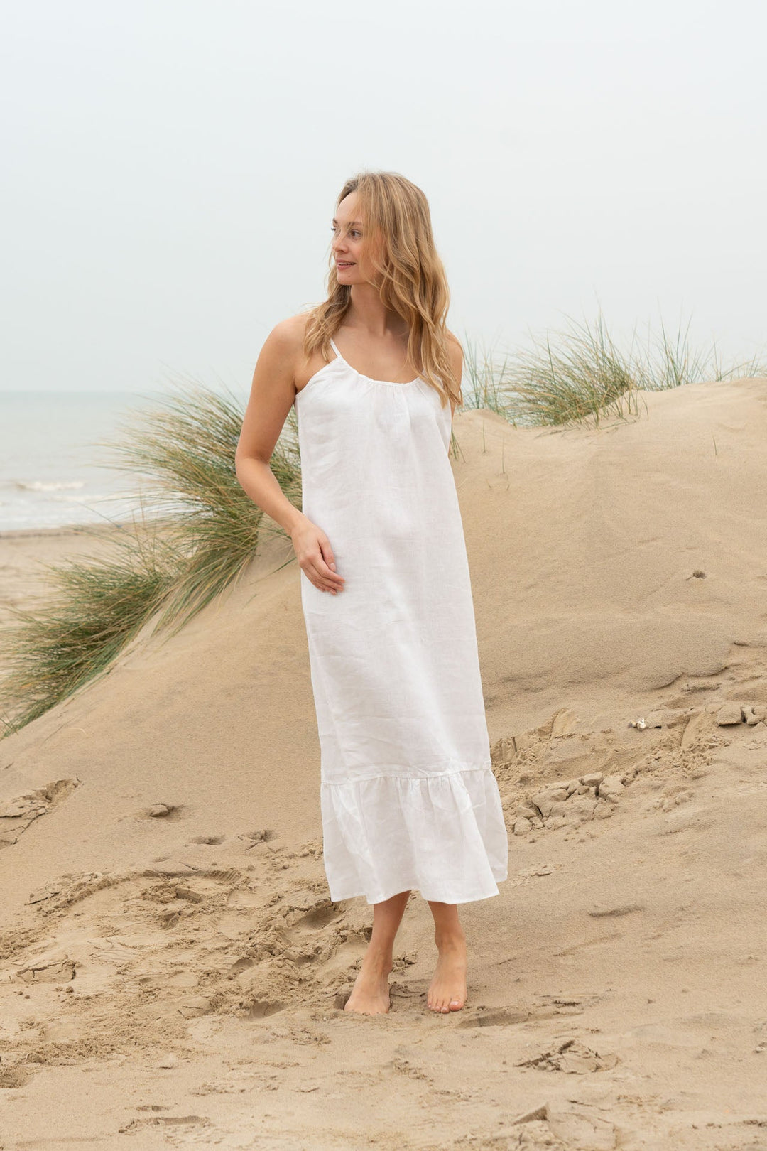 Winnie Linen Sundress for Women - gallery