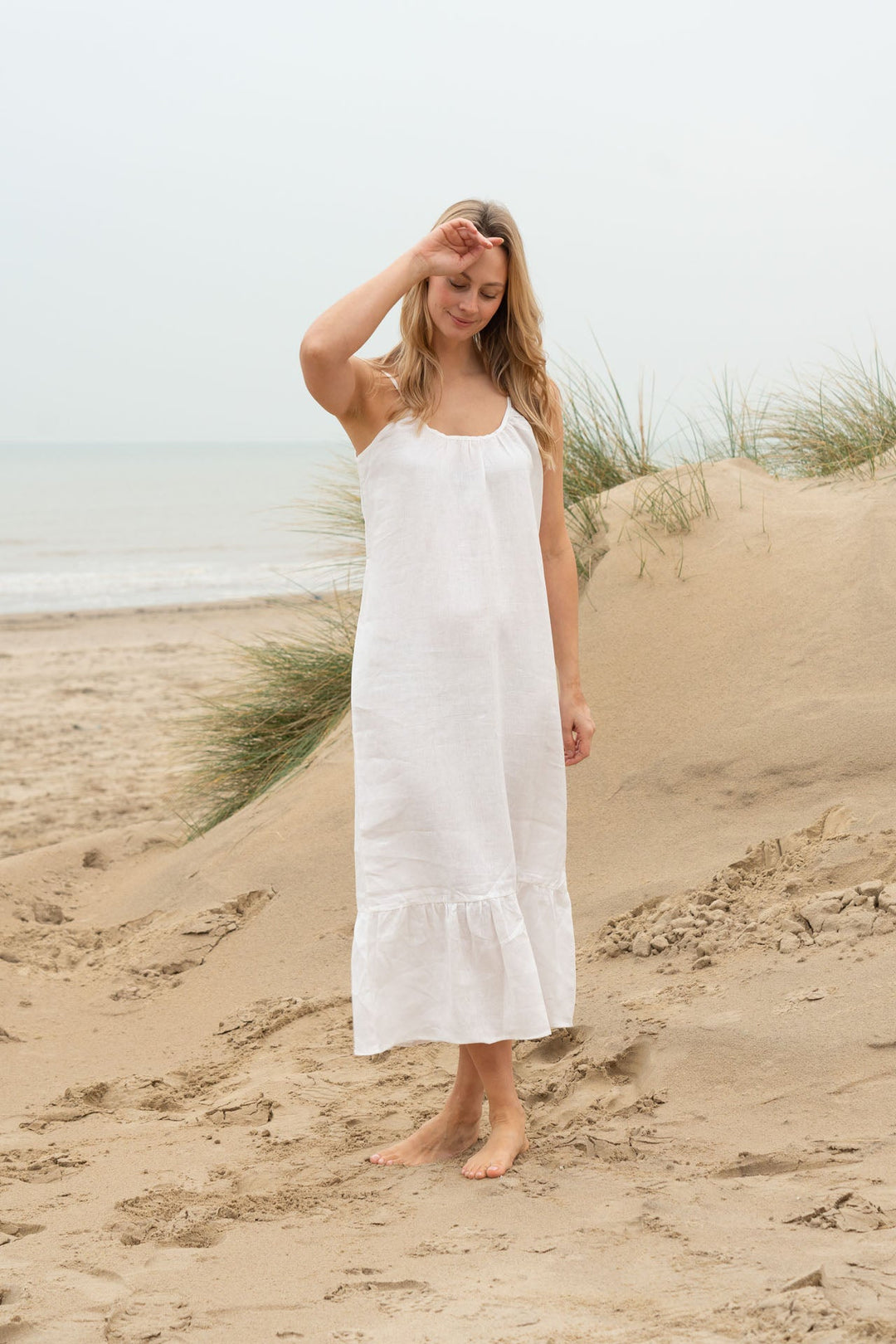 Winnie Linen Sundress for Women - gallery