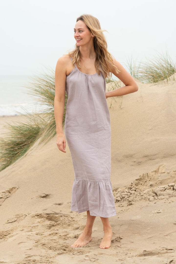Winnie Linen Sundress | Linen Sundress — Poldark
