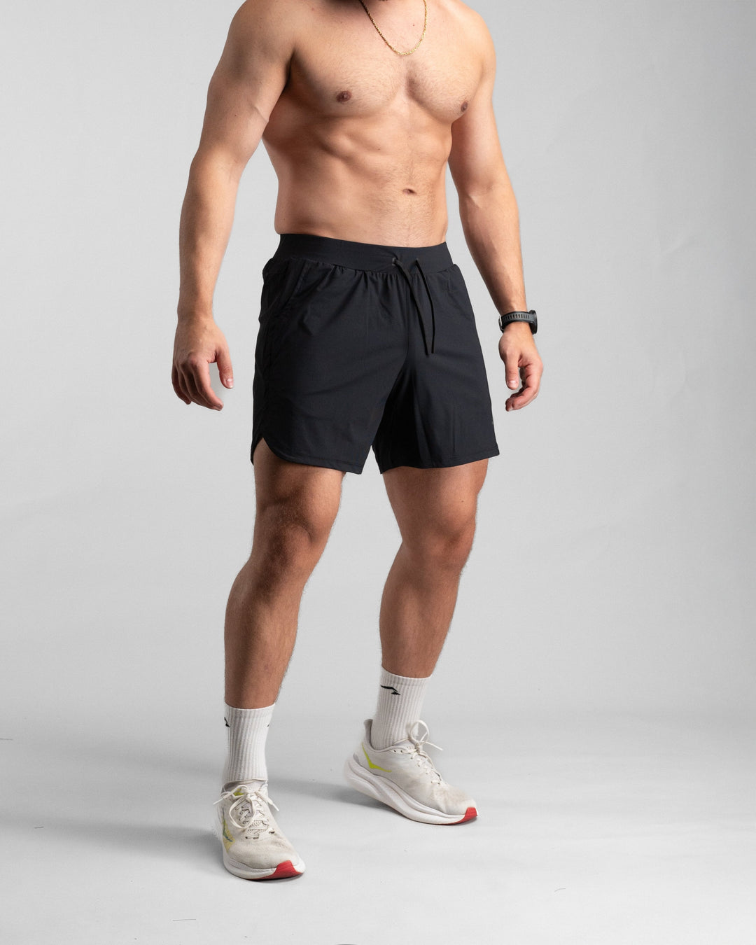 Elite Performance Shorts in Midnight Blue for Men - gallery