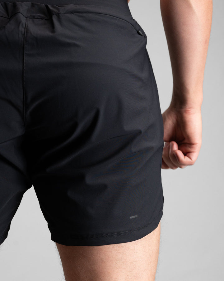 Elite Performance Shorts in Midnight Blue for Men - gallery