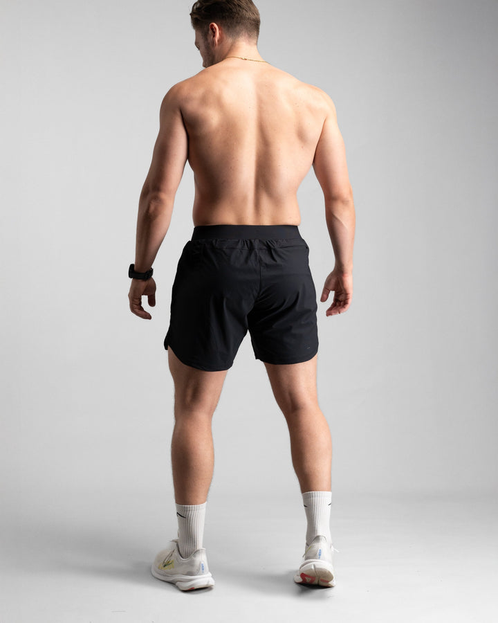Elite Performance Shorts in Midnight Blue for Men - gallery