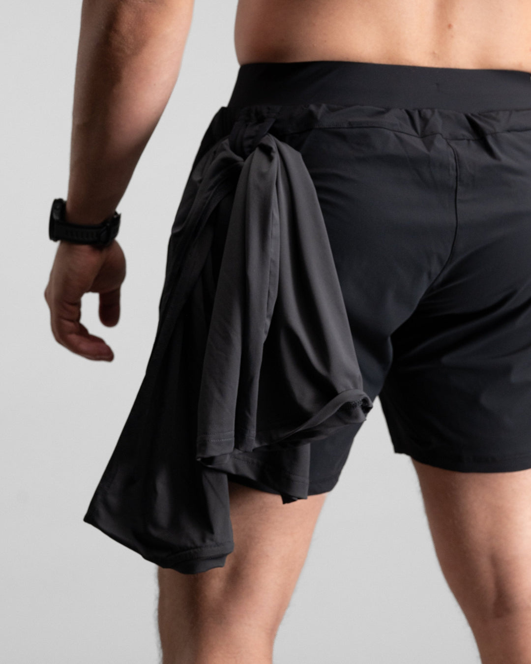 Elite Performance Shorts in Midnight Blue for Men - gallery