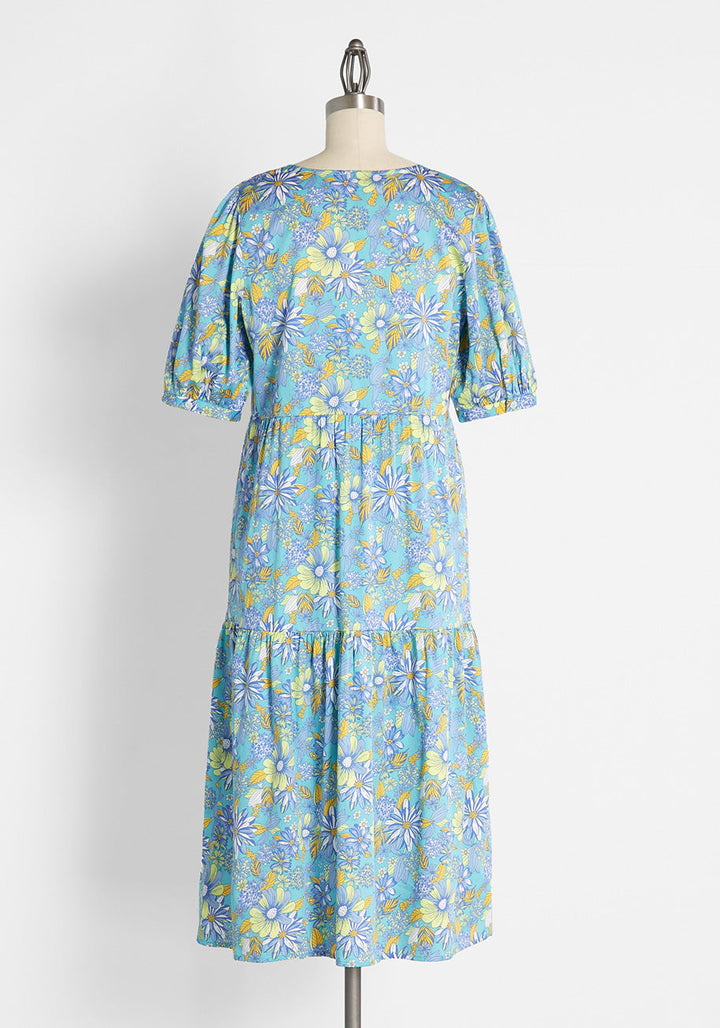 High Tea, High Time Midi Dress (Final Sale) — gallery