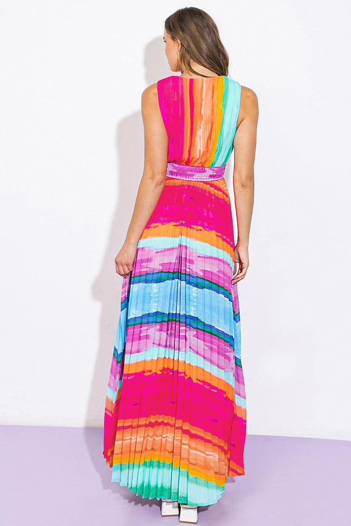 SHORE VACAYS WOVEN MAXI DRESSS — gallery