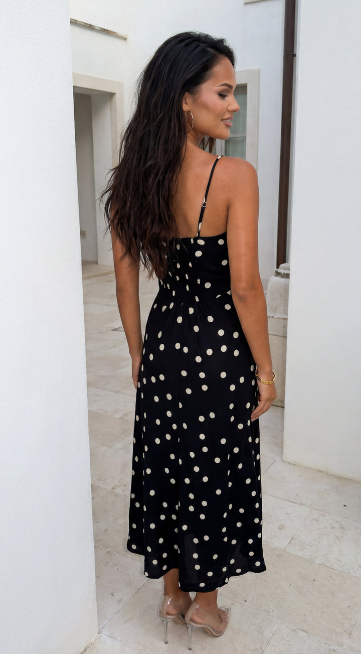 Lottie Polka Dot Maxi Dress for Women - gallery