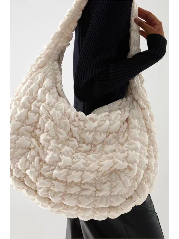 Lightweight Down Shoulder Bag, Roomy Everyday Carry