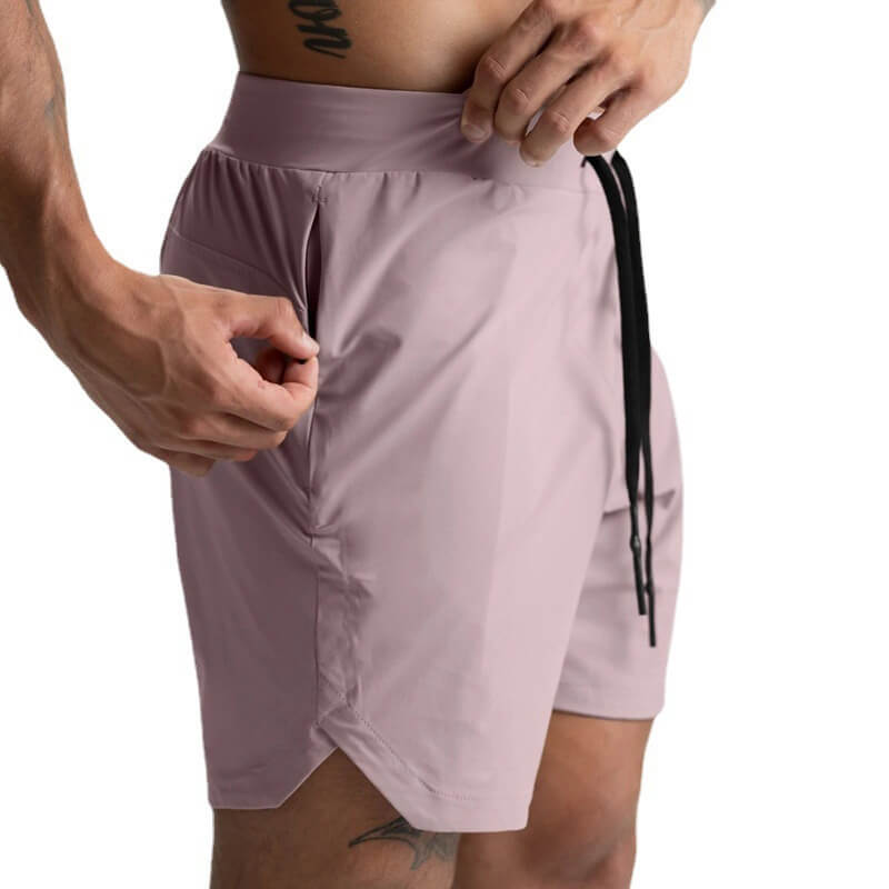 Outside Length Workout Shorts Without Liner for Men - gallery