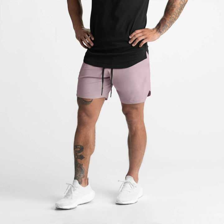 Outside Length Workout Shorts Without Liner for Men - gallery