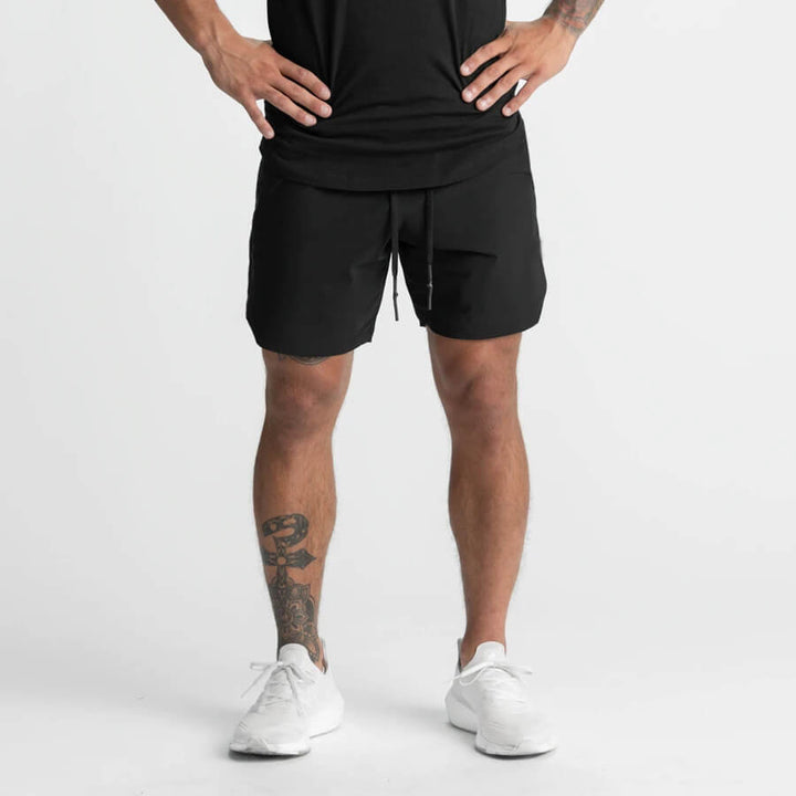 Outside Length Workout Shorts Without Liner for Men - gallery