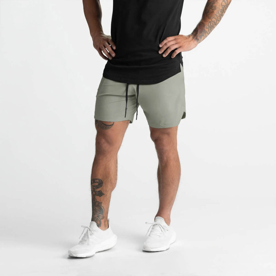 Outside Length Workout Shorts Without Liner for Men - gallery
