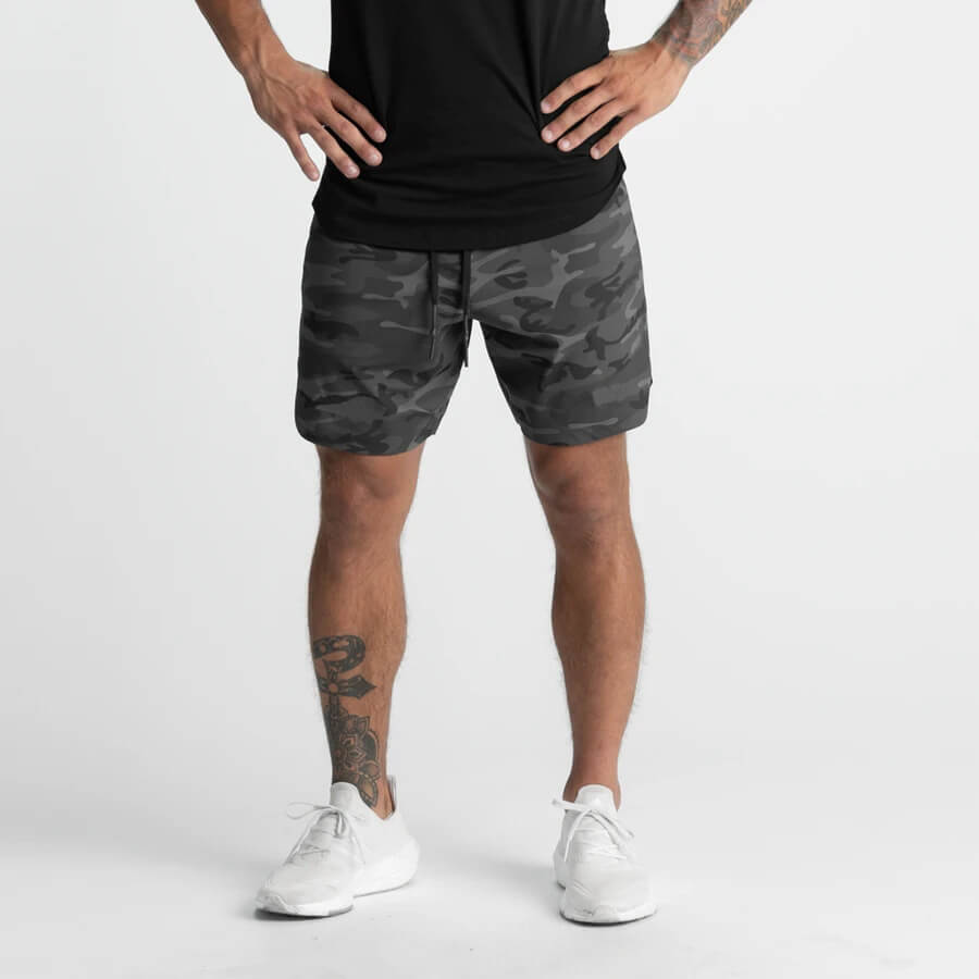 Outside Length Workout Shorts Without Liner for Men - gallery