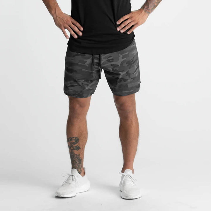Outside Length Workout Shorts Without Liner for Men - gallery