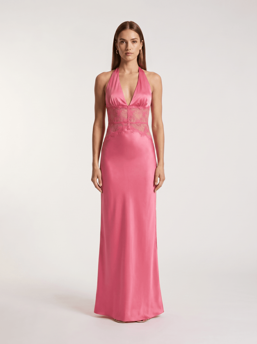 Ivory Dress for Women - Pink