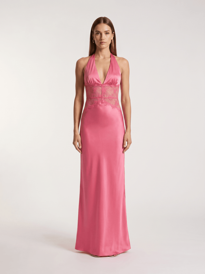 Ivory Dress for Women - Pink