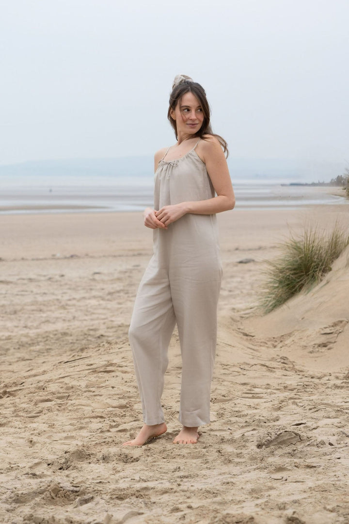 Bonnie Linen Jumpsuit for Women