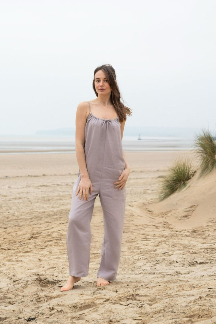 Bonnie Linen Jumpsuit for Women - Poldark