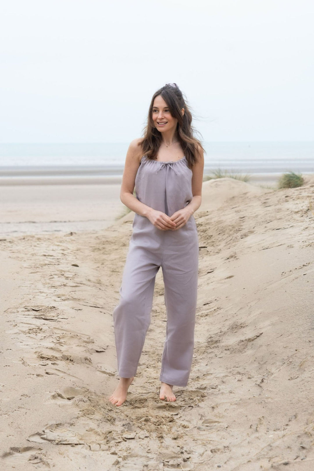 Bonnie Linen Jumpsuit for Women - gallery