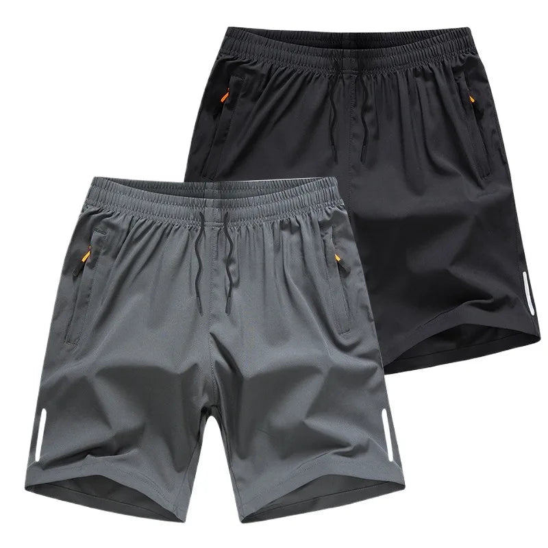 Breathable Silk Running Shorts for Men
