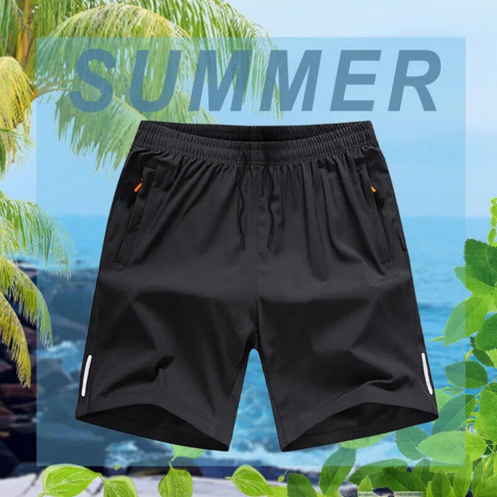 Breathable Silk Running Shorts for Men - gallery