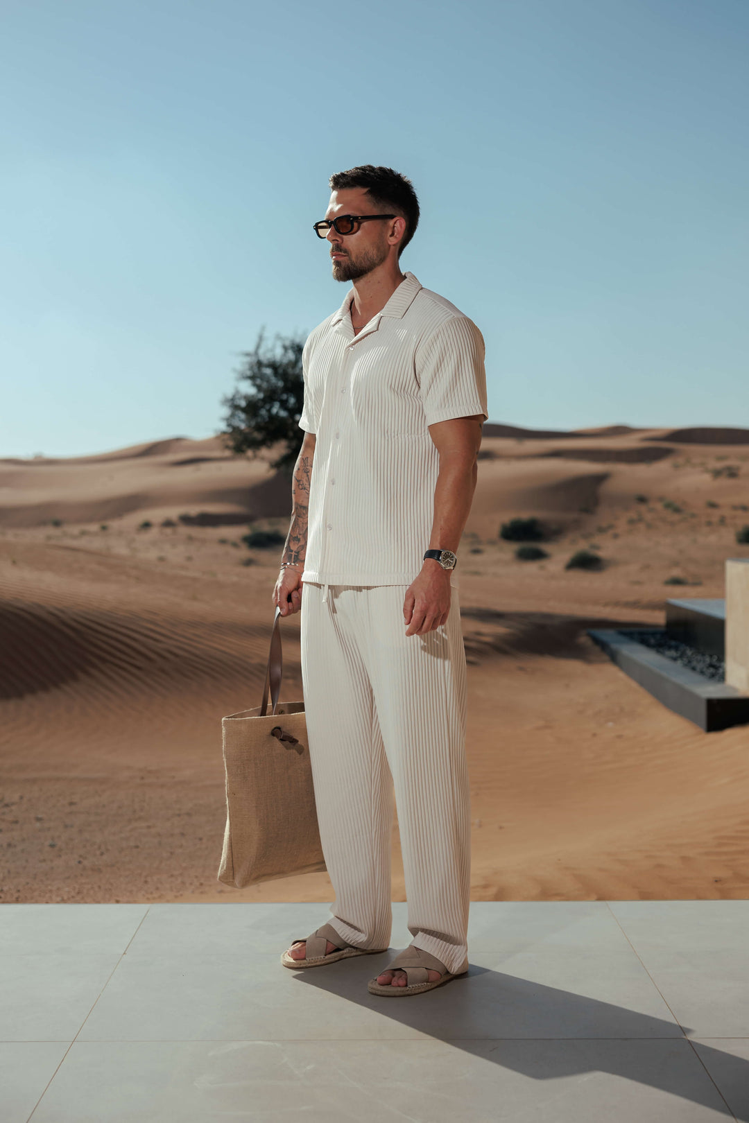 Pleated Summer Shirt for Men - gallery