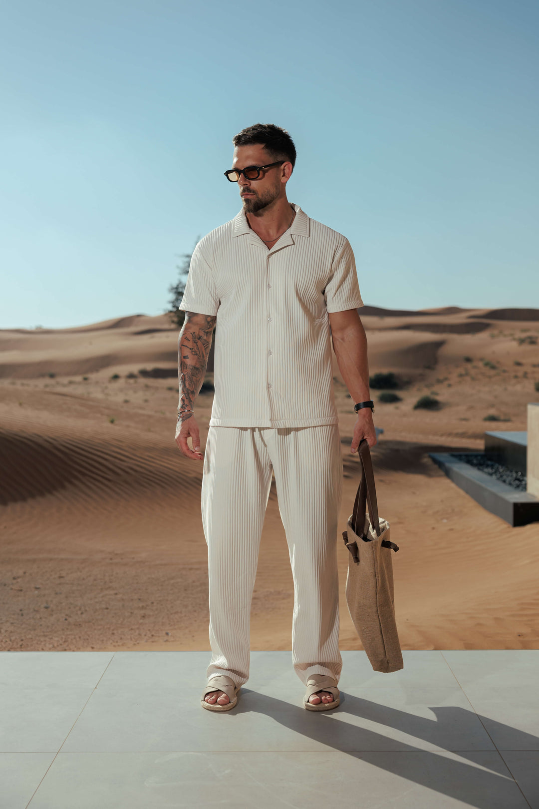 Pleated Summer Shirt for Men - gallery