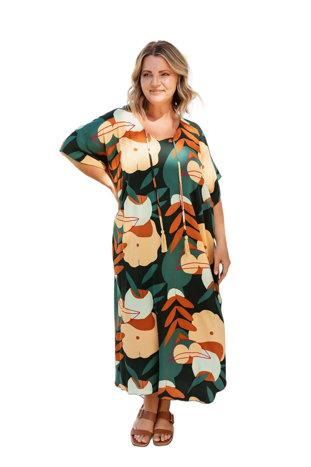 Long Kaftan Dress - Mia — gallery