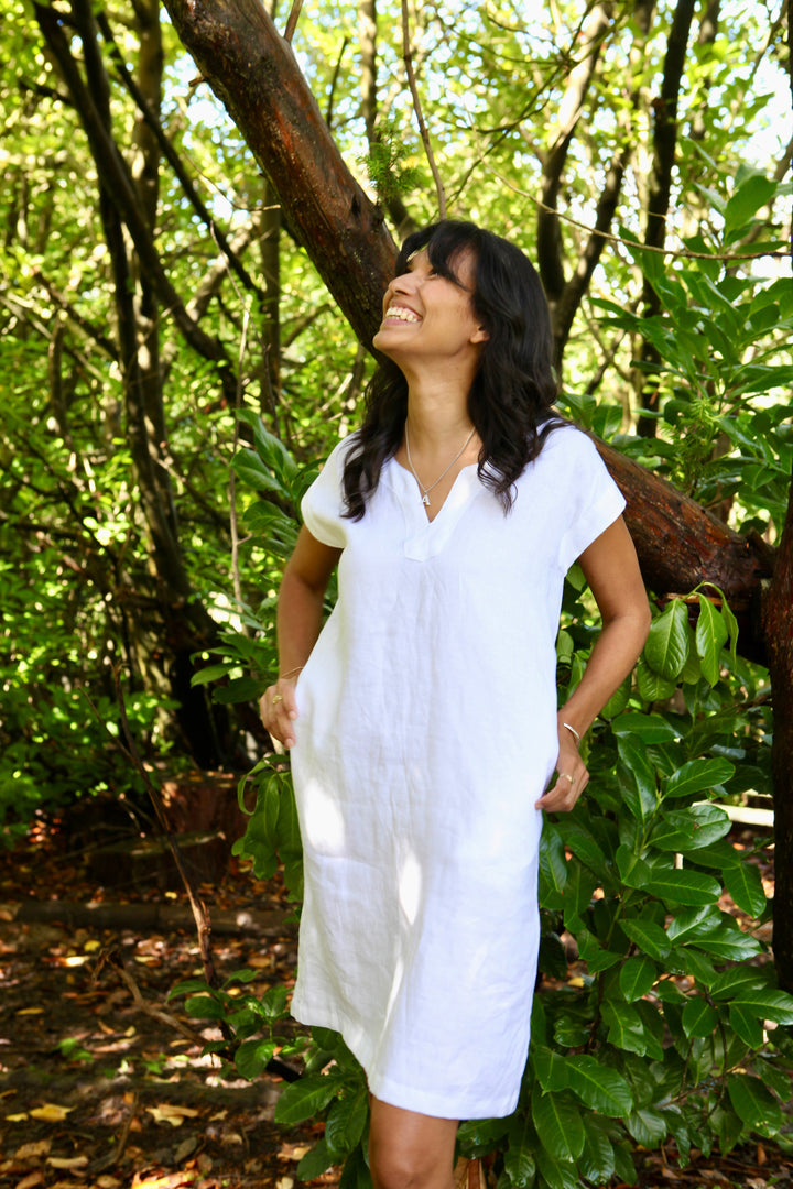 Lucie Linen Dress for Women - gallery