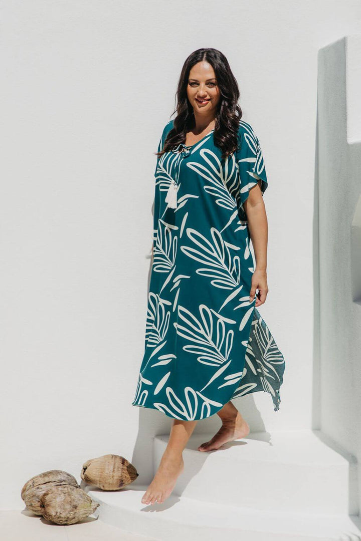 Celeste Long Kaftan Dress for Women