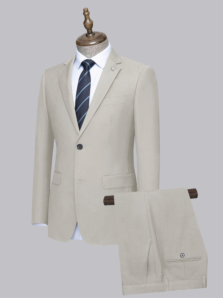 Slim Fit Two-Piece Wedding Suit for Men - gallery
