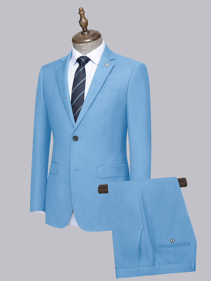Slim Fit Two-Piece Wedding Suit for Men - gallery