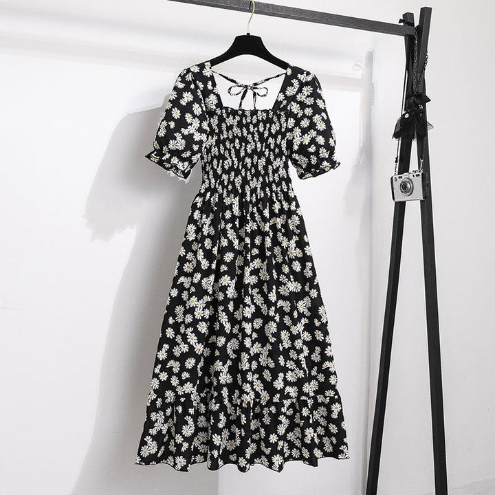 The Summer Bloom Midi Dress for Women - Little Black Daisy