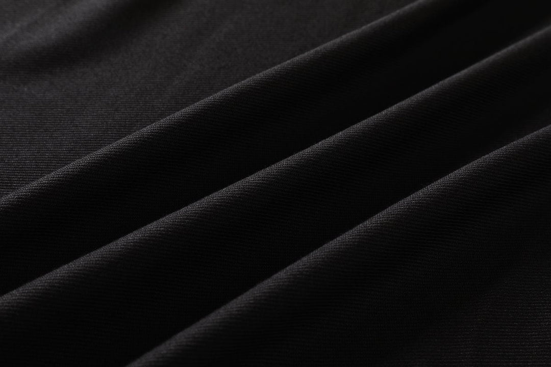 Etney Plus Size Black Polo T Shirt Dress for Women - gallery