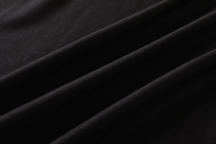 Etney Plus Size Black Polo T Shirt Dress for Women - gallery