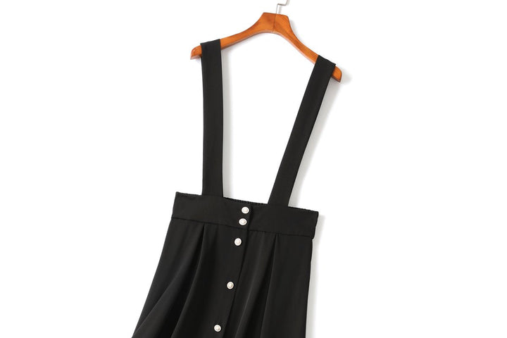 Carleigh Plus Size Suspender Midi Skirt for Women - gallery