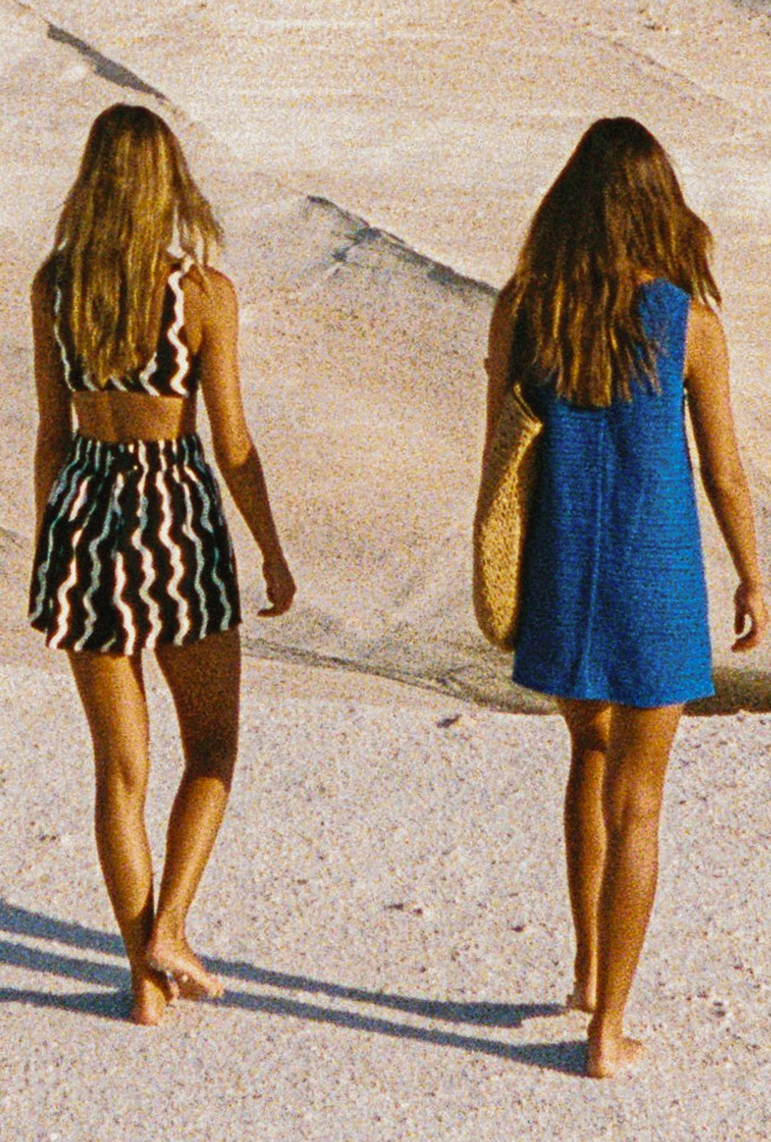 Poolside Mini Dress In Cobalt — gallery