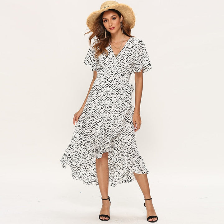 Summer Beach Floral Boho Maxi Dress for Women - gallery