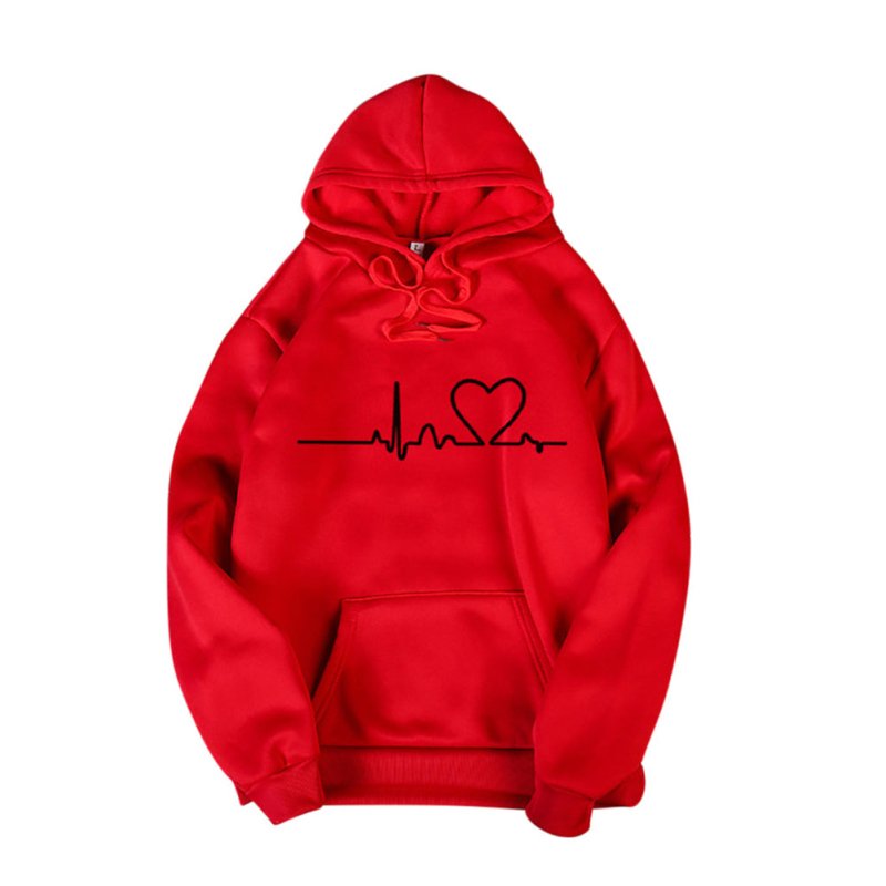 Couple Hoodies Heartbeat - gallery