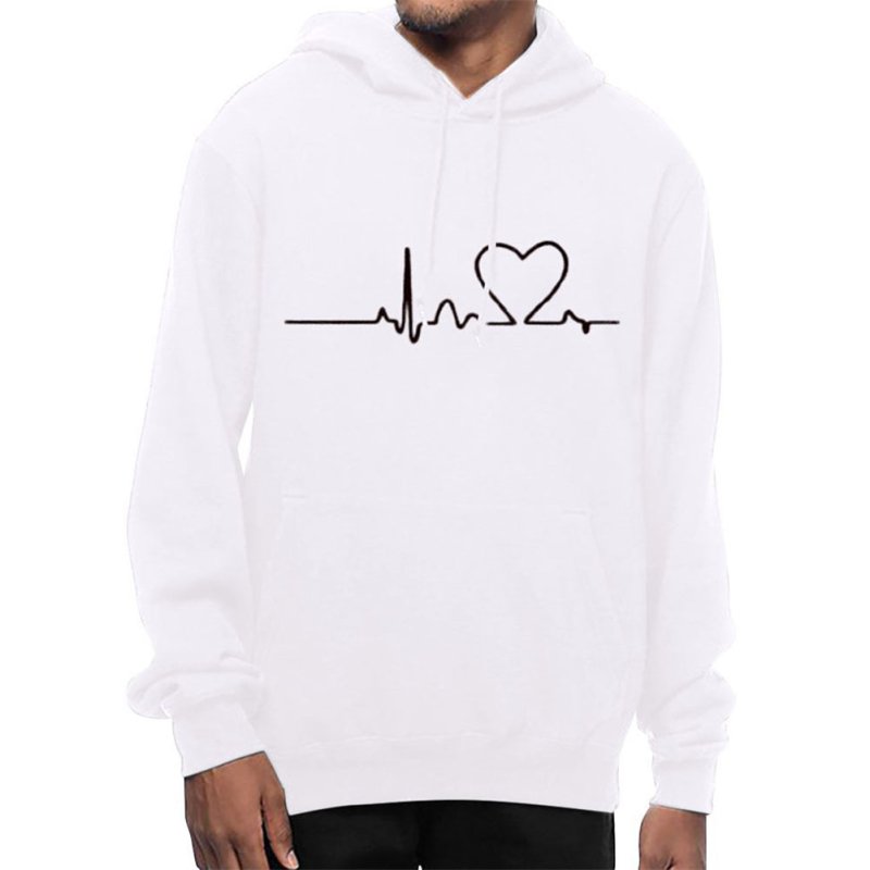 Couple Hoodies Heartbeat - gallery