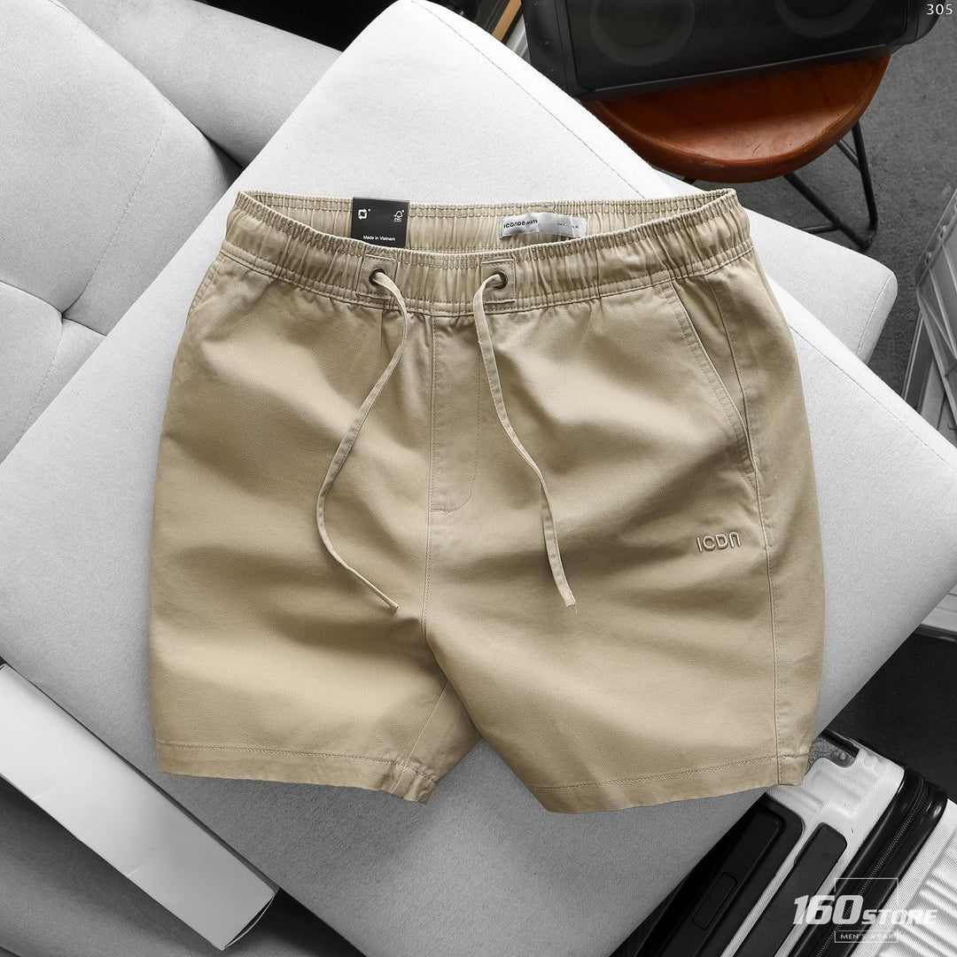 Cotton Khaki Shorts for Men - Be Đậm-0305