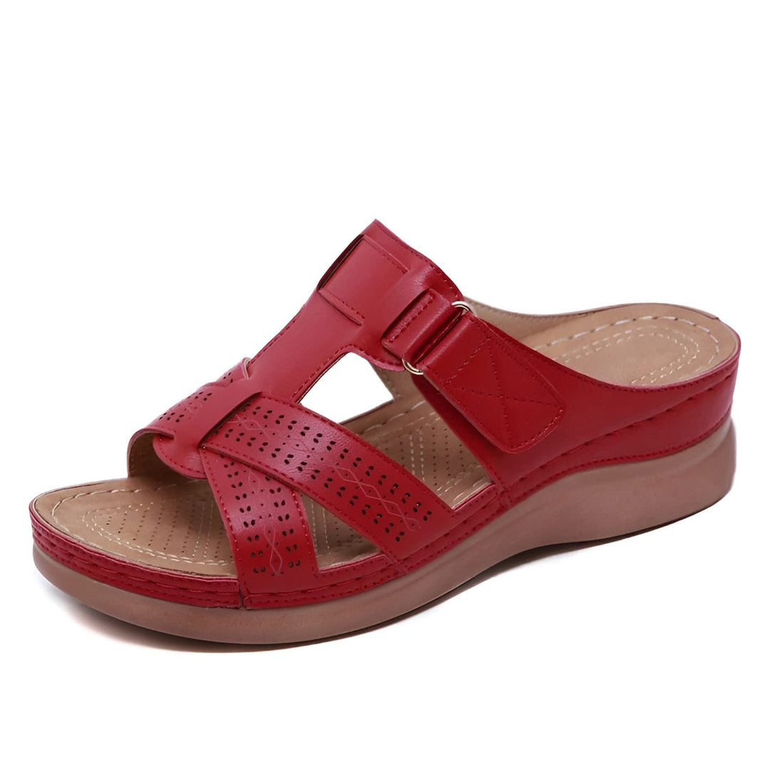 Comfortable Orthopedic Sandals for Women - Red